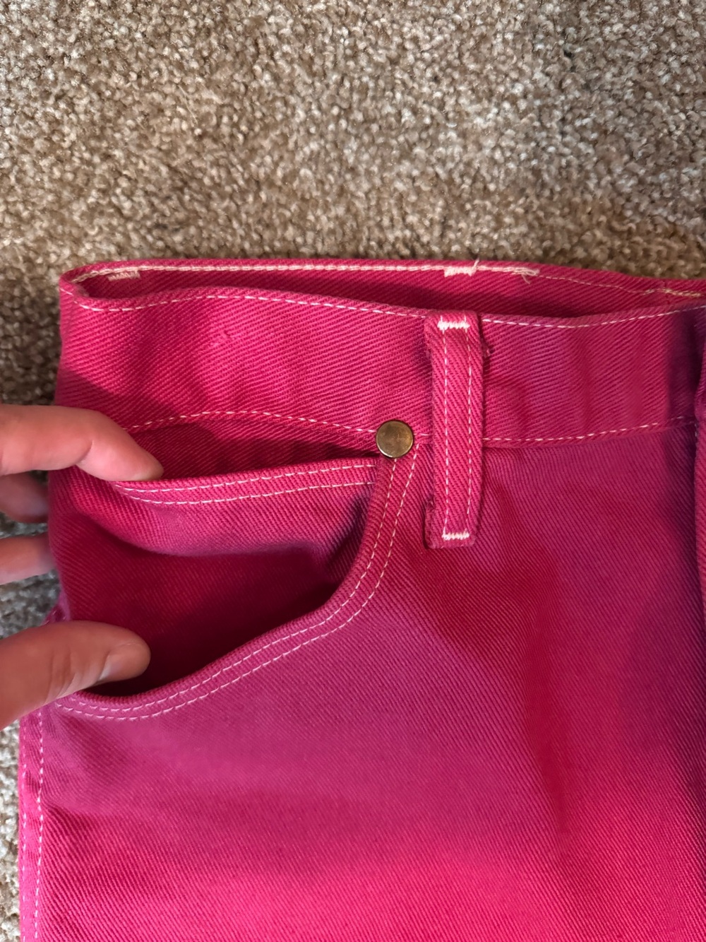 Vintage wrangler pink denim - Picture 8 of 10